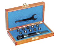 3/4" SH; 2.5" Projection - Straight Shank Collet Chuck Set - Exact Tooling
