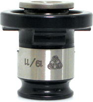 Rigid/Positive Tap Adaptor -- #29526; 1-5/16 to 1-3/8" Tap Size; #3 Adaptor Size - Exact Tooling