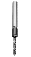 Double Angle Straight Shank Collet Chuck- 1/2" SH; 1.322" Proj - Exact Tooling