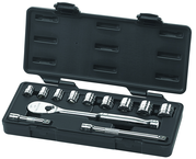 12PC 3/8" DRIVE SAE SOCKET SET - Exact Tooling