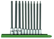 10PC LONG TORX BIT SOCKET SET - Exact Tooling