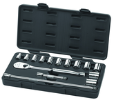 15PC 1/2" DRIVE SAE SOCKET SET - Exact Tooling