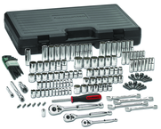 141PC 1/4" 3/8" AND 1/2" DR 6 AND - Exact Tooling