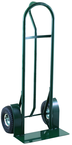 Super Steel - 800 lb Capacity Hand Truck - "P" Handle design - 50" Height and large base plate - 10" Heavy Duty Pneumatic All-Terrain tires - Exact Tooling