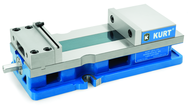 Plain Anglock Vise - Model #HD691- 6" Jaw Width- Hydraulic- Metric - Exact Tooling