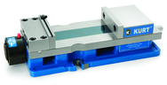 Plain Anglock Vise - Model #HD690- 6" Jaw Width- Hydraulic - Exact Tooling