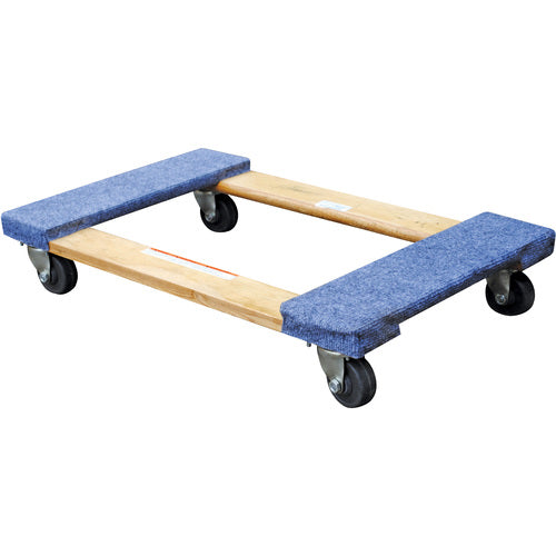 Carpet End Hardwood Dolly 0.9Klb 18 × 30 - Exact Tooling