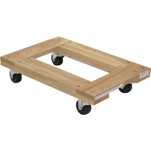 Hardwood Dolly Open Deck 0.9K lb 16 × 24 - Exact Tooling