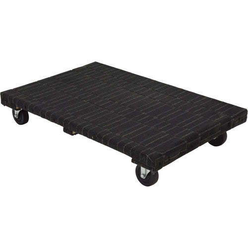 Carpeted Hardwood Dolly 1.2K lb 24 × 36 - Exact Tooling