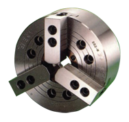 Thru-Hole Wedge Power Chuck - 12" A8 Mount; 3-Jaw - Exact Tooling