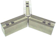 Med Duty Soft Top Jaw Each - For 6" Chucks - Exact Tooling