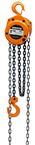 Portable Chain Hoist - #CF01020 2000 lb Rated Capacity; 20' Lift - Exact Tooling