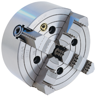 Threaded Adaptor Plate - For 6" Chucks; 1-1/2-8 Mount - Exact Tooling