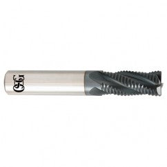 6mm Dia. - 64mm OAL - TiALN CBD - Square End Roughing End Mill - 4 FL - Exact Tooling