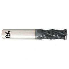 3/8" Dia. - 2-1/2" OAL - TiALN CBD - Square End Roughing End Mill - 4 FL - Exact Tooling