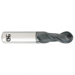 7/32 x 1/4 x 5/8 x 2-1/2 2Fl Carbide Ball OSG HY-PRO® CARB End Mill-TiALN - Exact Tooling