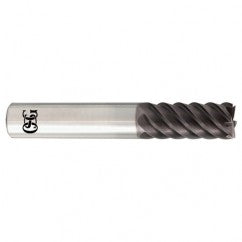 7/8 x 7/8 x 7/8 x 7/8 6Fl  Square Carbide End Mill - TiALN - Exact Tooling