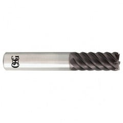 7/8 x 7/8 x 7/8 x 7/8 6Fl  Square Carbide End Mill - TiALN - Exact Tooling