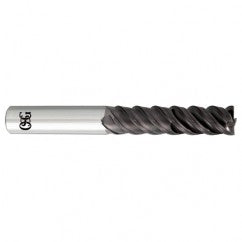 1/4 x 1/4 x 1-1/8 x 3 4Fl  Square Carbide End Mill - TiALN - Exact Tooling