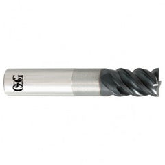 20mm x 20mm x 30mm x 125mm 4Fl  Square Carbide End Mill - TiALN - Exact Tooling