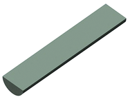 25mm x 50mm - Half Round Carbide Blank - Exact Tooling