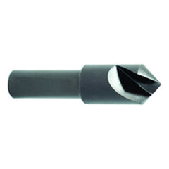 ‎1/2″ Size-1/4″ Shank-90° Single Flute Countersink - Exact Tooling