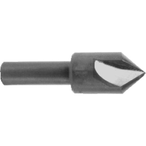 1/2″ Cutting Dia. 3/8″Shank Dia, 3 Flute, 60 Degrees, HSS Countersink Series/List #1750 - Exact Tooling