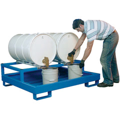 Horizontal Retention Basin 1200lb - Blue - Exact Tooling