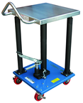 Hydraulic Lift Table - 20 x 36'' 1,000 lb Capacity; 36 to 54" Service Range - Exact Tooling