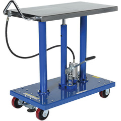 Hydraulic Air Post Table 2K lb 24 × 36 - Exact Tooling