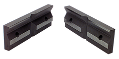 1-Pair Matching V-Groove Jaw Plates; For: 3" Speed Vise - Exact Tooling