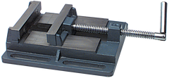 Drill Press Vise with Slotted Base - 6" Jaw Width - Exact Tooling