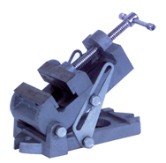 Angle Vise - Model #P400A- 4" Jaw Width - Exact Tooling
