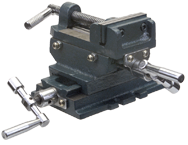 2-Way Cross Slide Vise - Model #TCV3- 3" Jaw Width - Exact Tooling