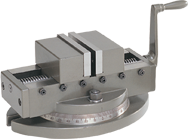 4" Self Centering Vise with 360° Swivel Base - Exact Tooling