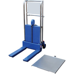 Two Speed Foot Pump Hefti-Lift 4″ To 44″ 880 lb - Exact Tooling