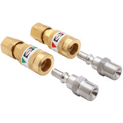 26-QCR OSHA-Compliant Oxygen-Fuel Gas Quick Connectors For Regulators - Exact Tooling