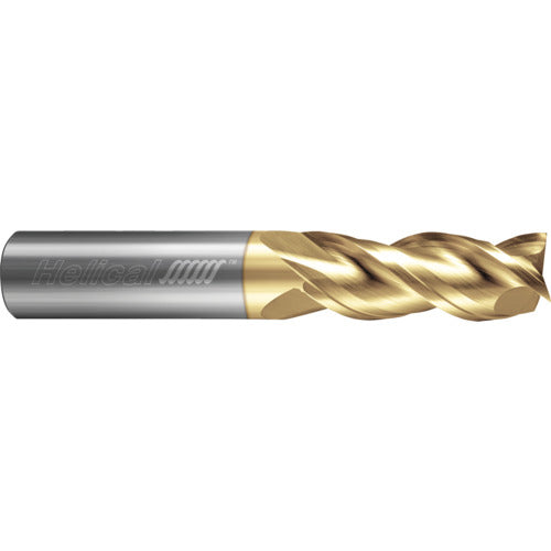 ‎3 Flute - Square - 40 Degree Helix - 0.5000″ (1/2) Cutter DIA × 0.5000″ (1/2) Shank DIA × 3.6250″ (3-5/8) LOC × 6.0000″ (6) OAL  - ZPLUS Coated