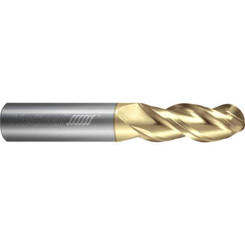 ‎3 Flute - Ball - 40 Degree Helix - 0.2500″ (1/4) Cutter DIA × 0.2500″ (1/4) Shank DIA × 0.1250″ (1/8) Radius × 1.7500″ (1-3/4) LOC × 4.0000″ (4) OAL  - ZPLUS Coated