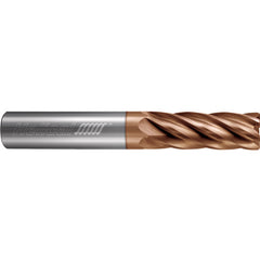 ‎6 Flute - Corner Radius - 0.5000″ (1/2) Cutter DIA × 0.5000″ (1/2) Shank DIA × 0.1200″ Radius × 1.6250″ (1-5/8) LOC × 4.0000″ (4) OAL  - TPLUS Coated