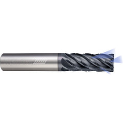 ‎6 Flute - Corner Radius - 0.5000″ (1/2) Cutter DIA × 0.5000″ (1/2) Shank DIA × 0.0300″ Radius × 1.0000″ (1) LOC × 3.0000″ (3) OAL  - APLUS Coated
