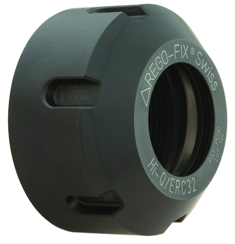 Hi-QÂ®ERC ER11 6mm-6.5mm Coolant Nut - Exact Tooling