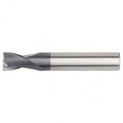 5/16x5/16x13/16x2-1/2 2FL Square Carbide End Mill-Round Shank-TiAlN - Exact Tooling