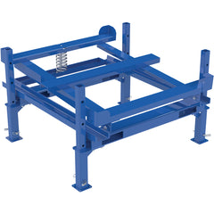 Ibc Tilt Stand W/ Fork Pockets & Adjustable Legs - Exact Tooling