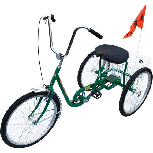 Standard Industrial Bicycle 250 lb Green - Exact Tooling