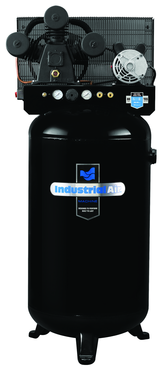 80 Gal. Single Stage Air Compressor, Stationary - Exact Tooling