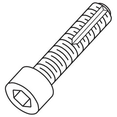 ‎S458CG 1/2-20X1 LG SCR COOLANT - Exact Tooling