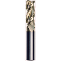 16 x 16 x 32 x 92mm 1.0mm Radius 3 Flute Carbide M223 Streaker End Mill-ZrN - Exact Tooling