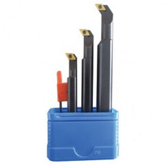 Set of 3 Boring Bars - Includes 1 of Each: S06JSDUCR2, S08KSDUCR2, S10MSDUCR2 - Exact Tooling