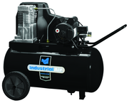 30 Gal. Single Stage Air Compressor, Vertical, Aluminum, 130 PSI - Exact Tooling